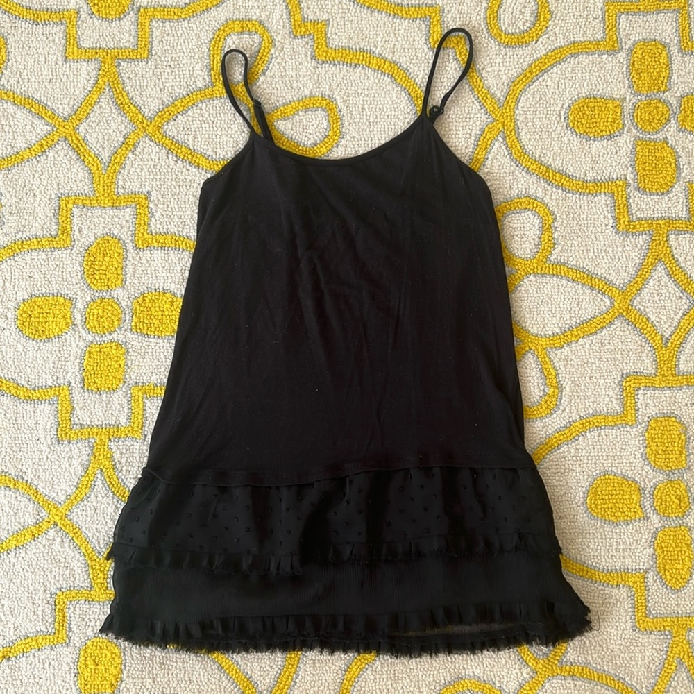 Grace and Lace Layering Long Tank. Sz S
